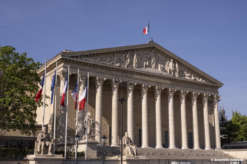 ארמון בורבון פריז- מקום מושבה של האספה הלאומית